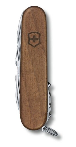 Victorinox Klappkniv Uten Lås Multiverktøyskniv Spydspiss Rustfritt Stål Valnøtt Brun
