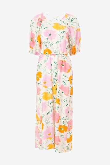 Object   Maxikjole objHasini S/S Long Dress 126   Hvit