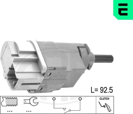 Bryter, koblingsbetjening (hastighetsreg) ERA 330935