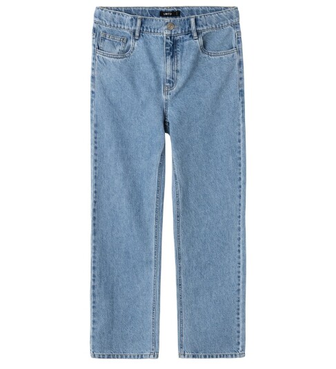 LMTD Nlmkim Dnm Dad Straight Pant Noos Blue 140