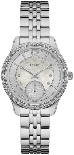 Guess Dameklokke W0931L1 Whitney Sølvfarget/Stål Ø36 mm