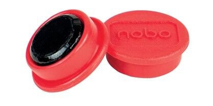 Nobo whiteboard magneter 10 stykk 24mm. Rd