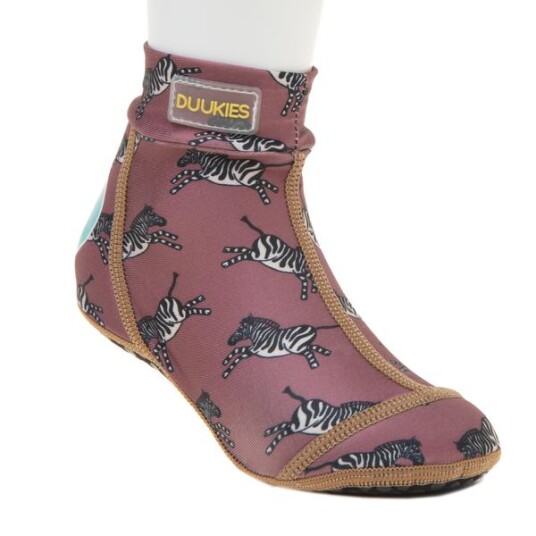 Duukies beachsocks – zebra raspberry   26/27