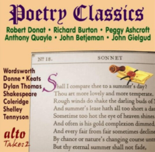 Diverse Artister Poetry Classics CD