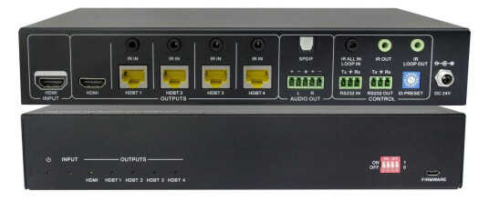 VIVOLINK HDBT 2.0 splitter 1x4 with