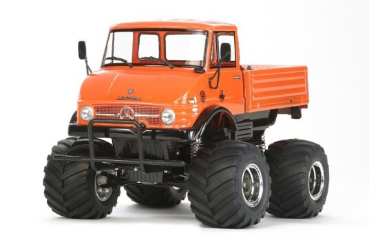 Tamiya RC byggesett 1/10 Unimog 406 Wheelie (CW-01)