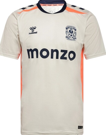 Hummel Coventry City Football Club 26/27 Away Jersey S/S MARSHMALLOW S
