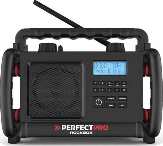 Perfectpro Rockbox Byggradio Med Bluetooth, Byggradio & Høytallere