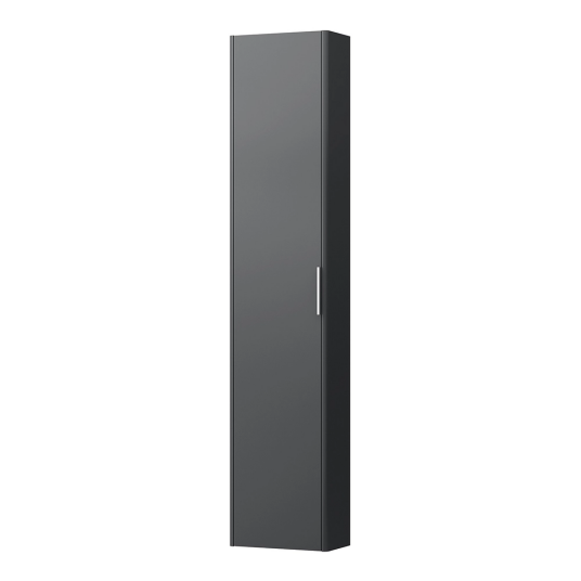 Laufen Base Høyskap med 1 dør 350x185 mm Venstrehengslet Trafikkgrå
