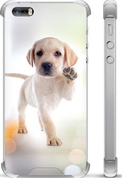 iPhone 5/5S/SE Hybrid-deksel - Hund