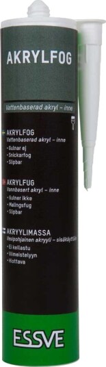 Essve Akryl Hvit 5mm 300ml