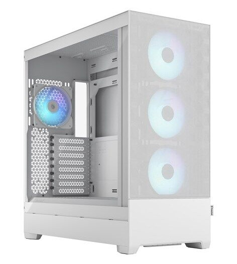 Fractal Design Pop XL Air RGB Midi Tower Kabinett - Hvit med Transparent Vindu Fractal Design Pop XL Air RGB Midi Tower Kabinett - Hvit med Transparent Vindu