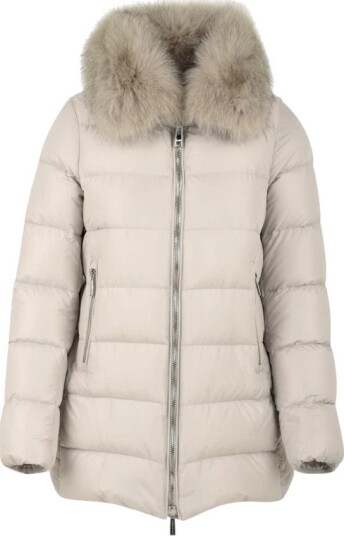 Moorer Dame Jakker Beige 3XL,