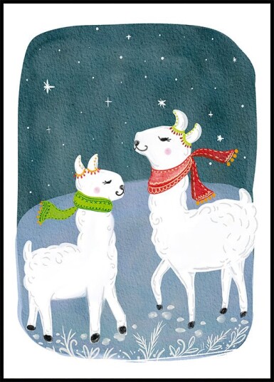 Nikita Jariwala Lama Pair Plakat Plakat / 21x30cm