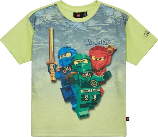LEGO® Wear Ninjago T-skjorte - LwTaffy - Bright Green - LEGO® Wear - 5 år (110) - T-skjorte - Grønn