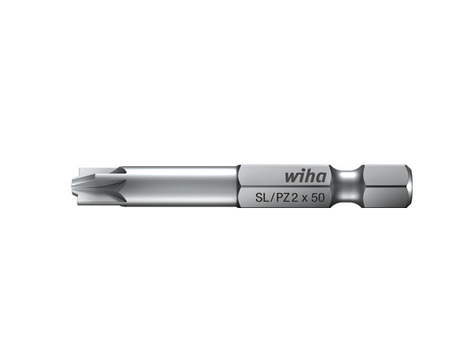 Wiha 32496, 1 Stykker, Pozidriv, Spor/Slot, Pz 2, Kromvanadiumstål, 5 Cm, 10 G