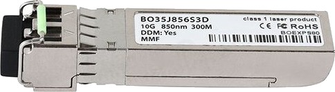 Blueoptics 954746-Bo Fiber Optisk 10000 Mbit/S Sfp+ Lc Sr 300 M Blueoptics 954746-Bo Fiber Optisk 10000 Mbit/S Sfp+ Lc Sr 300 M