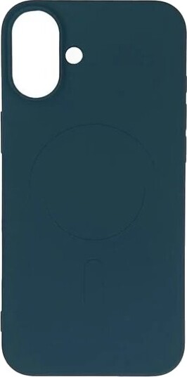 Hurtel Liquid Silicone Case MagSafe for iPhone 16 Plus Dark Blue