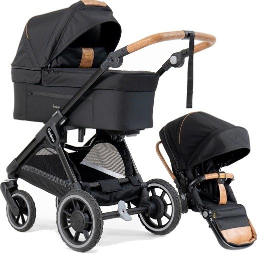 Barnevogn Komplett Emmaljunga Sento Max Ergo+ Outdoor Black