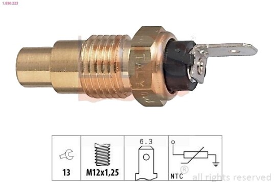 Sensor, motortemperatur FAE 31650