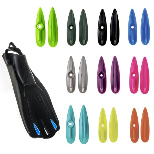 Scubapro farvede Skegs til Go Sport/Supernova Scubapro farvede Skegs til Go Sport/Supernova