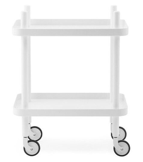 Normann Copenhagen Block bord Hvit-hvit