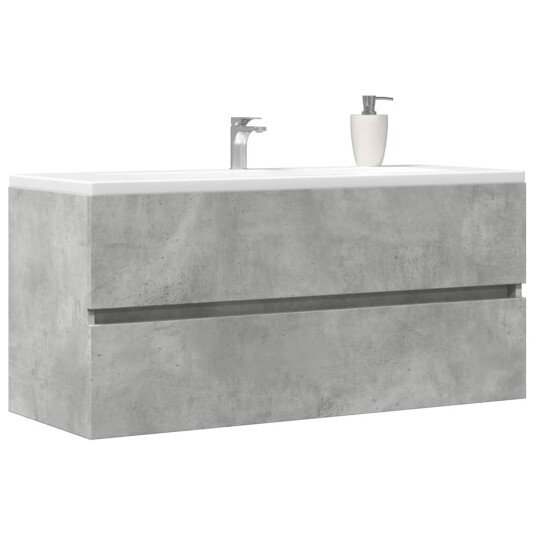 Servantskap betonggrå 100x38,5x45 cm sponplate 8721158437259