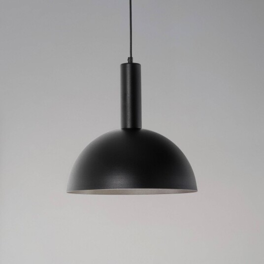 Sigma Vitrum cupola M hengelampe svart halvsirkelformet Ø 30 cm Sigma Vitrum cupola M hengelampe svart halvsirkelformet Ø 30 cm