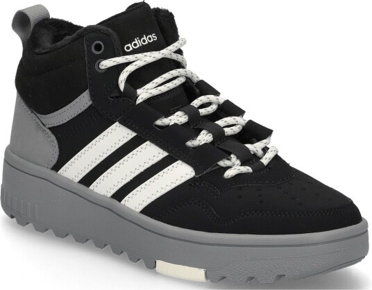 Adidas Sportswear Hoops 4.0 Mid Winterized J   CBLACK/GRETHR/OWHITE   40