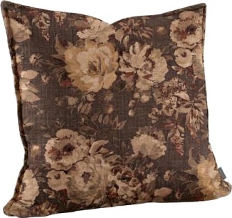 Rosehill putetrekk brun blomst
