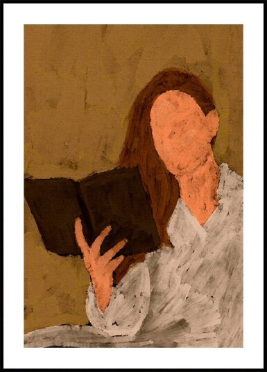 Book Lover 1 Poster Plakat / 100x150cm
