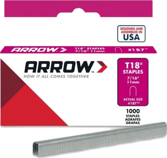 Arrow Kabelstift T18 7/16 11mm Stål Arrow Kabelstift T18 7/16 11mm Stål