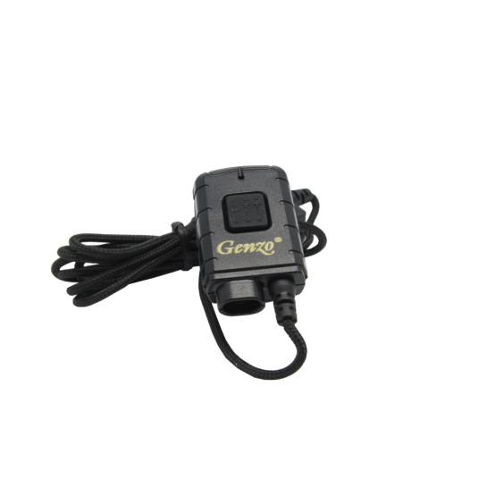 Genzo T Coil Headset for jaktradio og mobiltelefon