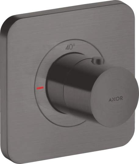 Axor Citterio E Termostat For innbygging Børstet Sort Krom