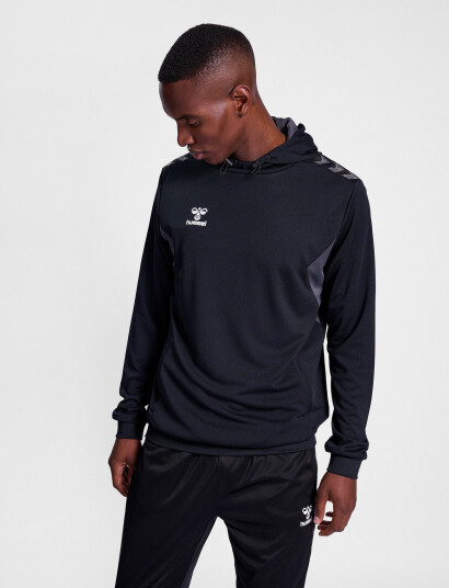 Hummel Hmlauthentic Pl Hoodie - Black - L