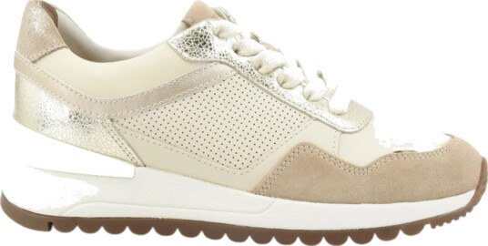 Geox Dame Sko Beige 38 EU,