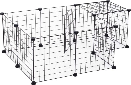 Northio Lite Uteskap I Metallnetting Svart