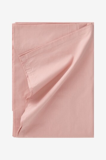 Ellos Home   Laken Crystal i bomullspercale   Rosa