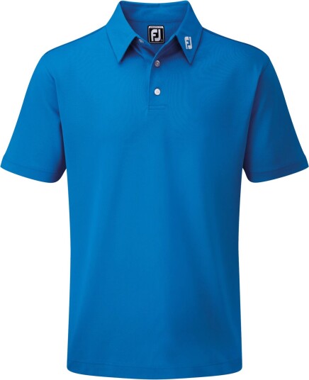 Footjoy Stretch Pique Solid poloskjorte herre Cobalt