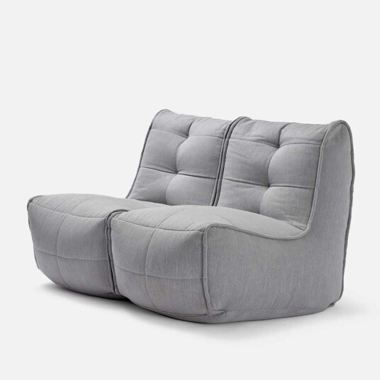 Twin Couch Modulsofa Keystone Gray Grå Twin Couch Modulsofa Keystone Gray Grå