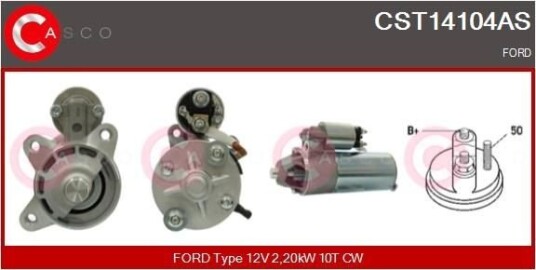 Starter CASCO CST14104AS Starter CASCO CST14104AS