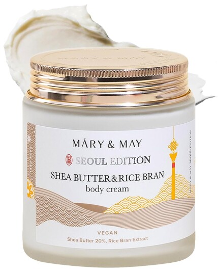 Mary & May Shea Butter & Rice Bran Body Cream 250ml