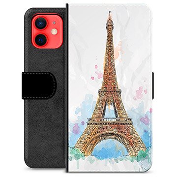 iPhone 12 mini Premium Lommebok-deksel Paris