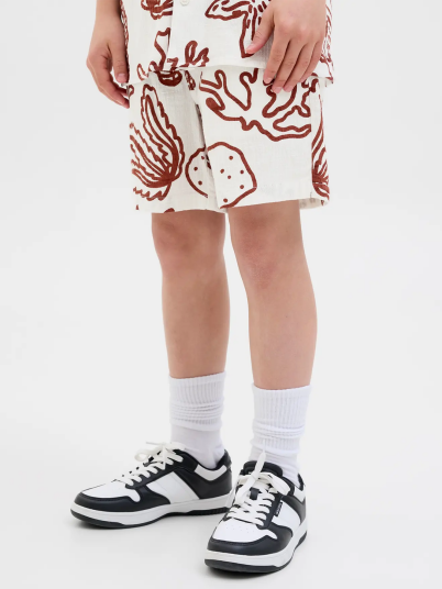Jack and Jones Junior Jaiden Crinkle Jogger Shor Junior Hvit 146