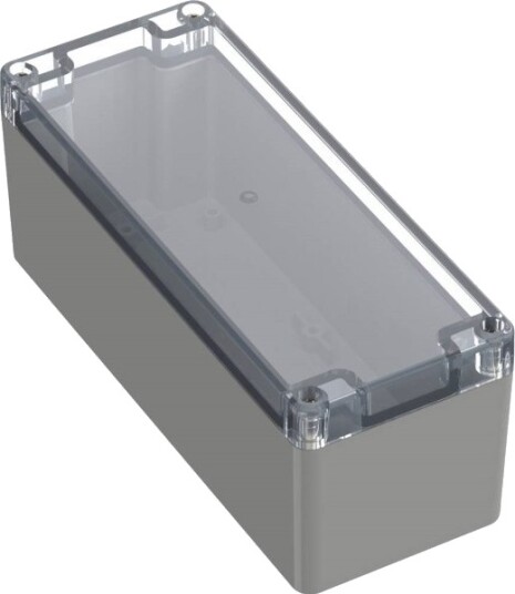 Tru Components TC 10860964 191,8 × 75,1 × 75,3 mm ABS PC Lys Grå