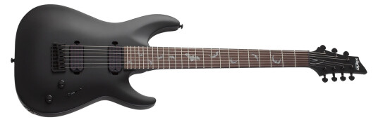 Schecter Damien-7 Satin Black SBK Satin Black Schecter Damien-7 Satin Black SBK Satin Black
