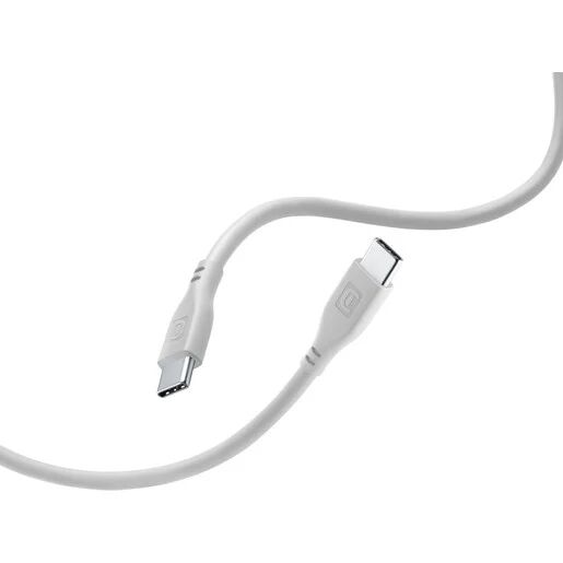 CellularLine ladekabel USB-C til USB-C 1,2m - Grå