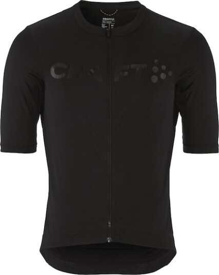 Craft Endur Logo sykkeltrøye korte ermer svart herre Craft Endur Logo sykkeltrøye korte ermer svart herre