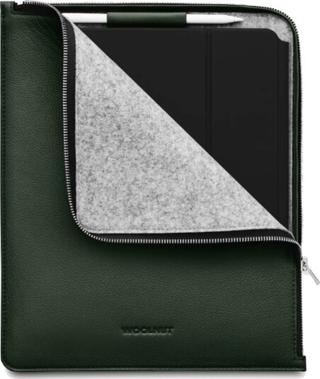 Woolnut Leather Folio iPad Pro 12,9/Pro 13/Air 13 Grønn Woolnut Leather Folio iPad Pro 12,9/Pro 13/Air 13 Grønn