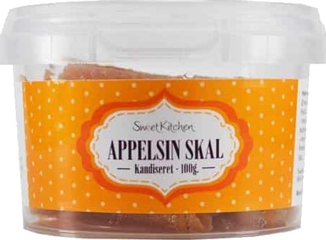 Apsikat Kandisert Appelsinskall 100g Apsikat Kandisert Appelsinskall 100g